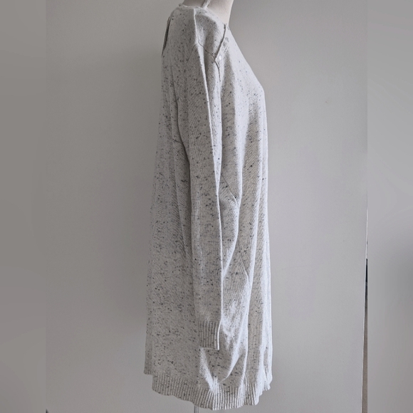 NWT XL Seraphine Fonda Cream Cotton Blend Maternity & Nursing Sweater Dress - Picture 5 of 15